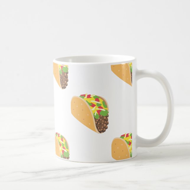Taza De Café emoji taco (Derecha)