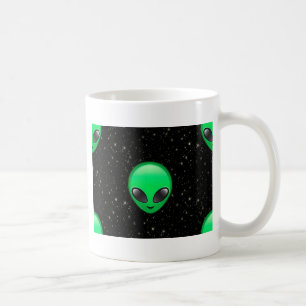 Taza De Café emojis alienígenas