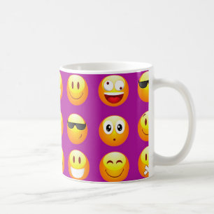 Taza De Café emojis moradas