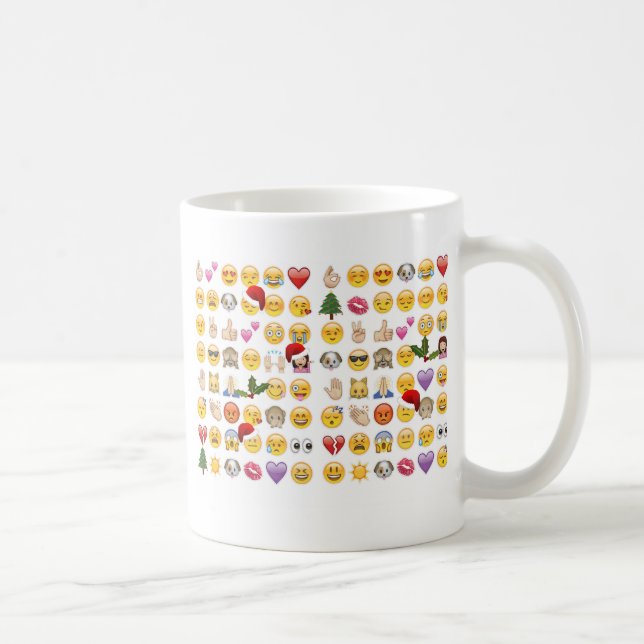 Taza De Café emojis navidades (Derecha)