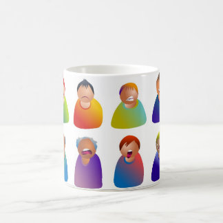 Taza De Café Emoticons masculinos