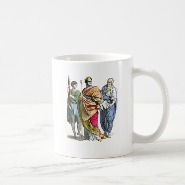 Taza De Café Emperador romano antiguo (Derecha)