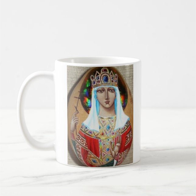 Taza De Café emperatriz Elena de Konstantinopolis (Izquierda)