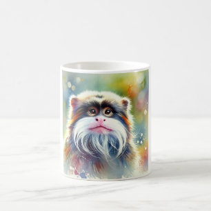 Taza De Café Emperor Tamarin 041024AREF120 - Watercolor