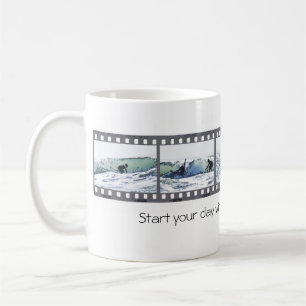 Taza De Café Empieza tu día con una ola, ¡ve a surfear!
