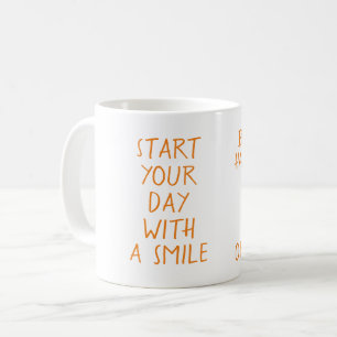 Taza De Café Empieza tu día con una sonrisa