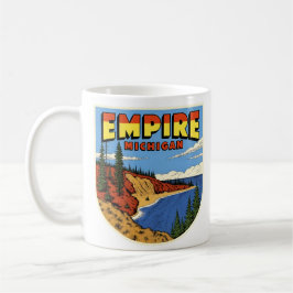 Taza De Café Empire Michigan Vintage