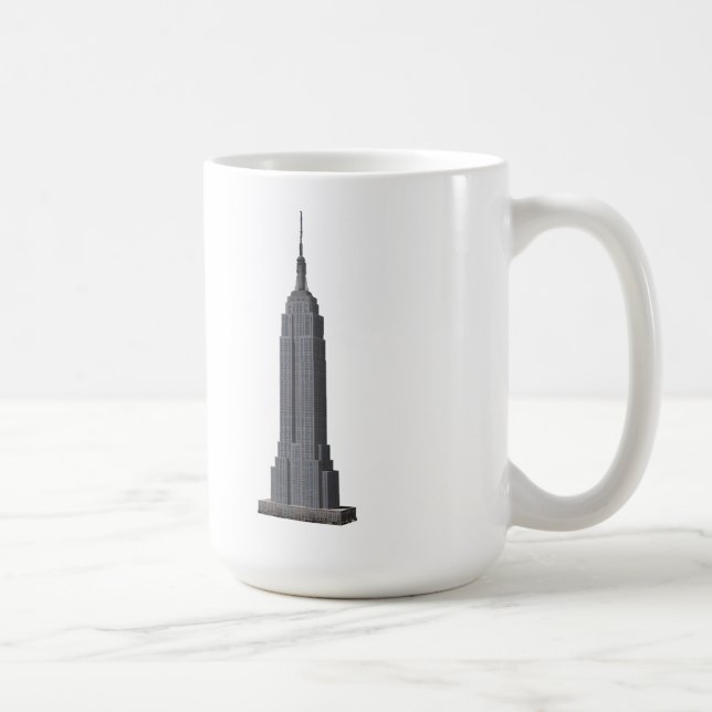 Taza De Café Empire State Building: Nueva York: (Derecha)