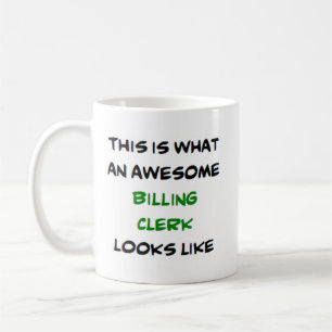 Taza De Café empleado de facturación, impresionante