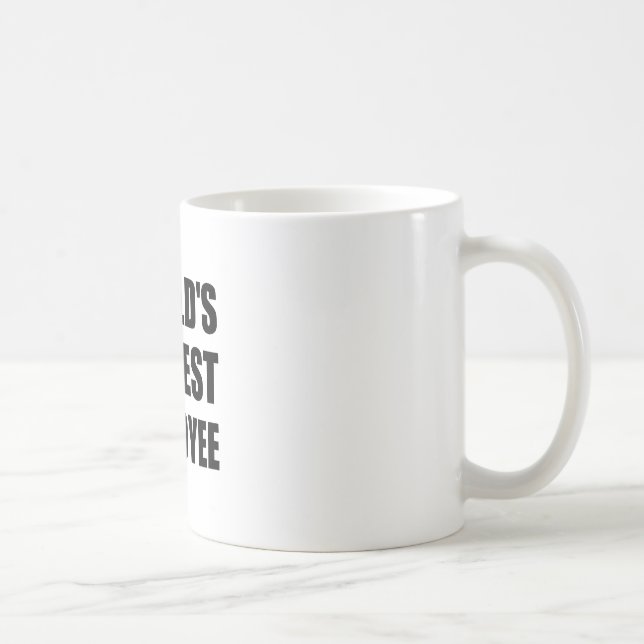 Taza De Café Empleado de Okayest del mundo (Derecha)