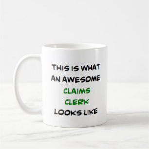 Taza De Café empleado de reclamaciones, impresionante