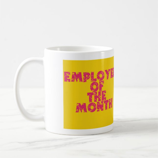 Taza De Café Empleado del mes 001 (Izquierda)
