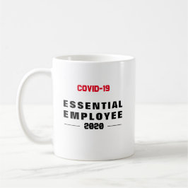 Taza De Café EMPLEADO ESENCIAL Covid-19 Keyworker MUG