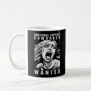 Taza De Café Empleador de ayuda emocional - Se busca oficina di