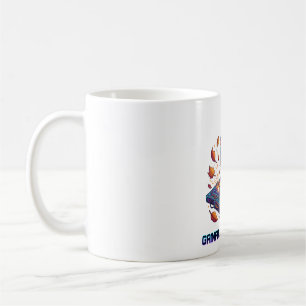 Taza De Café Empleo Lucrativo Gato Ciberpunk Gamer Trabajo