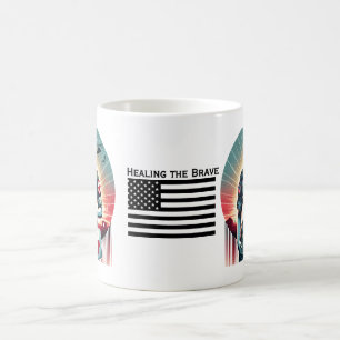 Taza De Café Empoderamiento de la enfermera del ejército Mug -