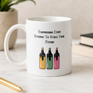 Taza De Café Empoderar a cada estudiante para escribir su futur