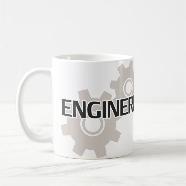 Taza De Café Empollón del ingeniero de Enginerd (Izquierda)