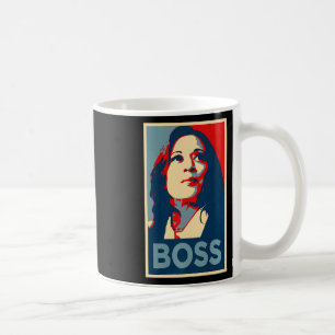 Taza De Café Empower Boss Kamala Harris Poster de Esperanza 47