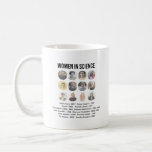 Taza De Café Empowering Women in Science: Wear Their Legacy!<br><div class="desc">Celebrate the groundbreaking achievements of women in science with our inspiring T-shirt! Featuring a collage of iconic female scientists, intellectuals, and pioneers, this original design pays homage to the trailblazers who have paved the way for progress and innovation. Crafted with love and care, this T-shirt comes in soft, pastel colors...</div>