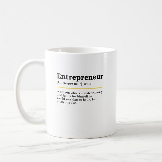 Taza De Café Emprendedor (Izquierda)