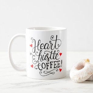 Taza De Café Emprendedor de Ajetreo de Cafeína Metas Motivacion