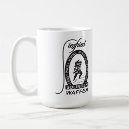 Taza De Café Empresa alemana Siegfried Waffen Ernst Pack & Sohn