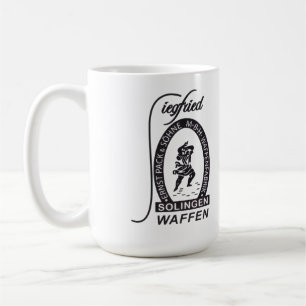 Taza De Café Empresa alemana Siegfried Waffen Ernst Pack & Sohn