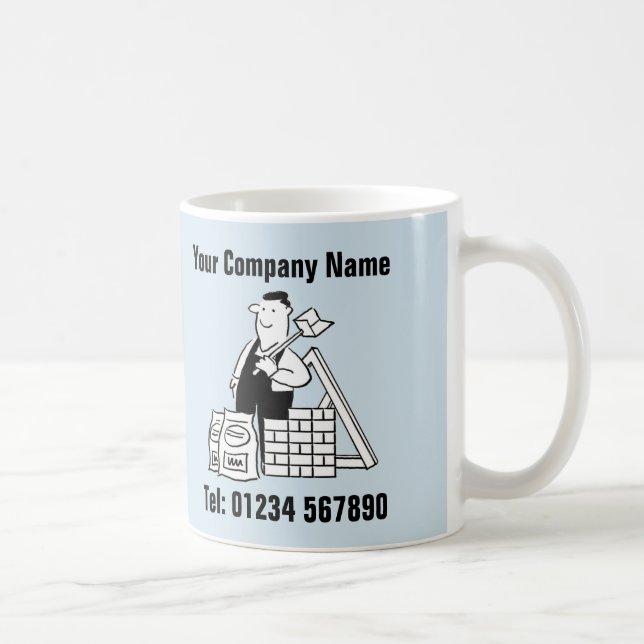Taza De Café Empresa de Servicios de Edificación (Derecha)