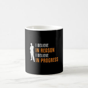 Taza De Café Empresario Creo En Razón En El Director Ejecutivo