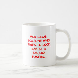 Taza De Café Empresario de pompas fúnebres