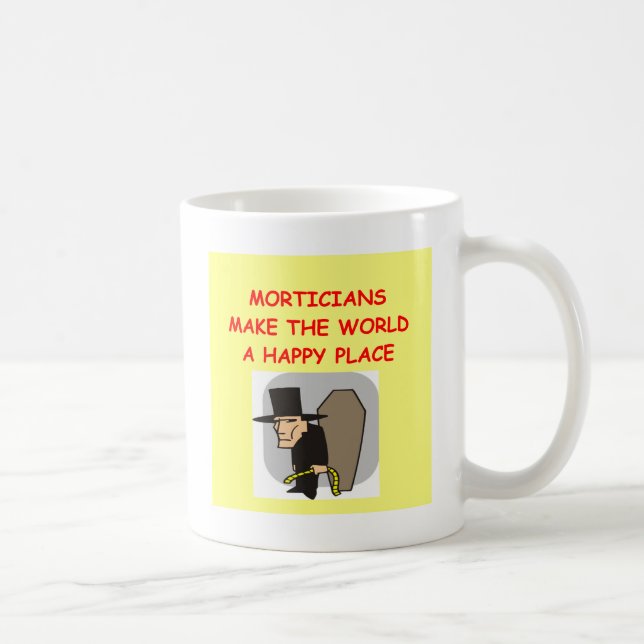 Taza De Café empresario de pompas fúnebres (Derecha)