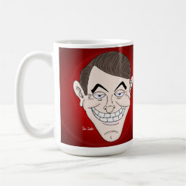 Taza De Café empresario espeluznante con orejas de dinero