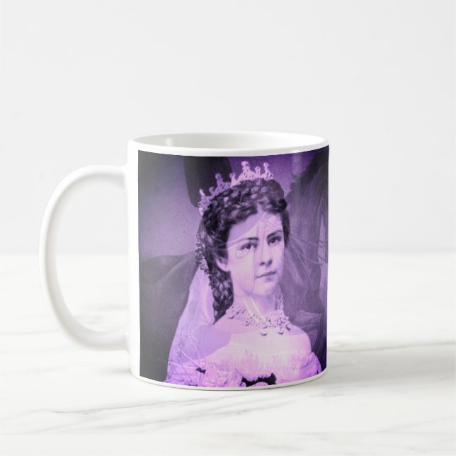 Taza De Café Empress Elisabeth of Austria on - Sisi horse (Izquierda)