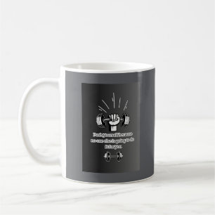 Taza De Café "Empujate hacia el éxito"