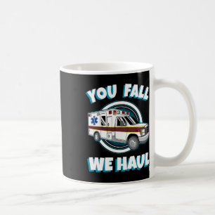 Taza De Café Emt Ambulancia Paramédica Cae Nosotros Primeros Re