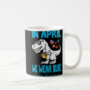 Taza De Café En Abril Usamos Awaren El Autismo De Los Dinosauri