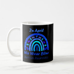 Taza De Café En Abril Usamos El Mes De Conciencia Del Autismo A