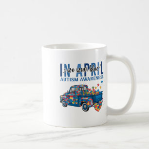 Taza De Café En Abril Usamos Un Camión De Concienciación Sobre