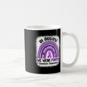 Taza De Café En Agosto Usamos Conciencia Sobre La Sobredosis Mo
