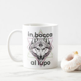 Taza De Café En bocca al lupo mug