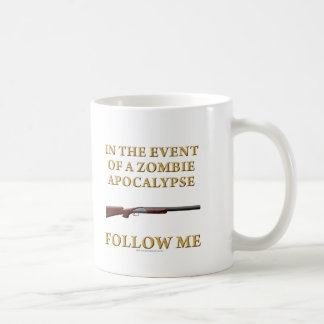 Taza De Café En caso de apocalipsis del zombi