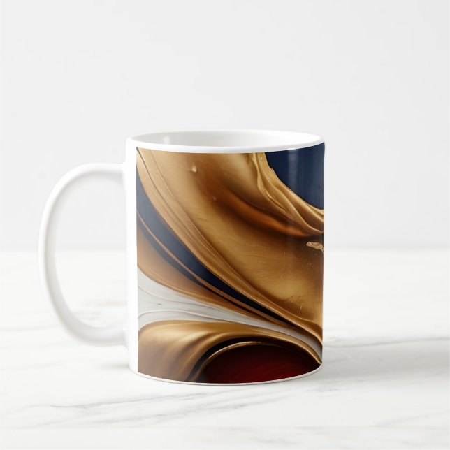 Taza de café en colores maravillosos  (Izquierda)