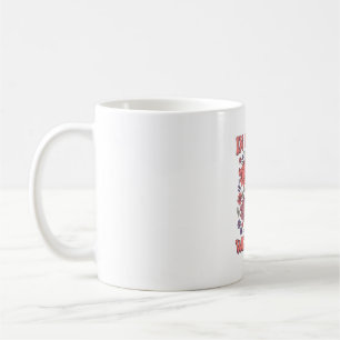Taza De Café En Cristo Confiamos Diseño Floral Cristiano Vector