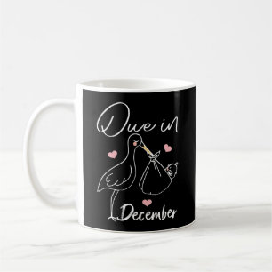 Taza De Café En Diciembre, Cisne Divertido Lleva Una Novedad