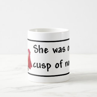 Taza De Café En el cambio de signo de normal