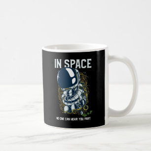 Taza De Café En el espacio no se puede oír el pedo - Chiste Fa