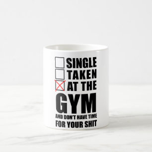 Taza De Café En el gimnasio