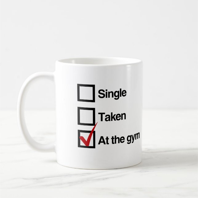 TAZA DE CAFÉ EN EL GIMNASIO (Izquierda)
