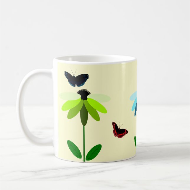 Taza De Café En el jardincito (Izquierda)